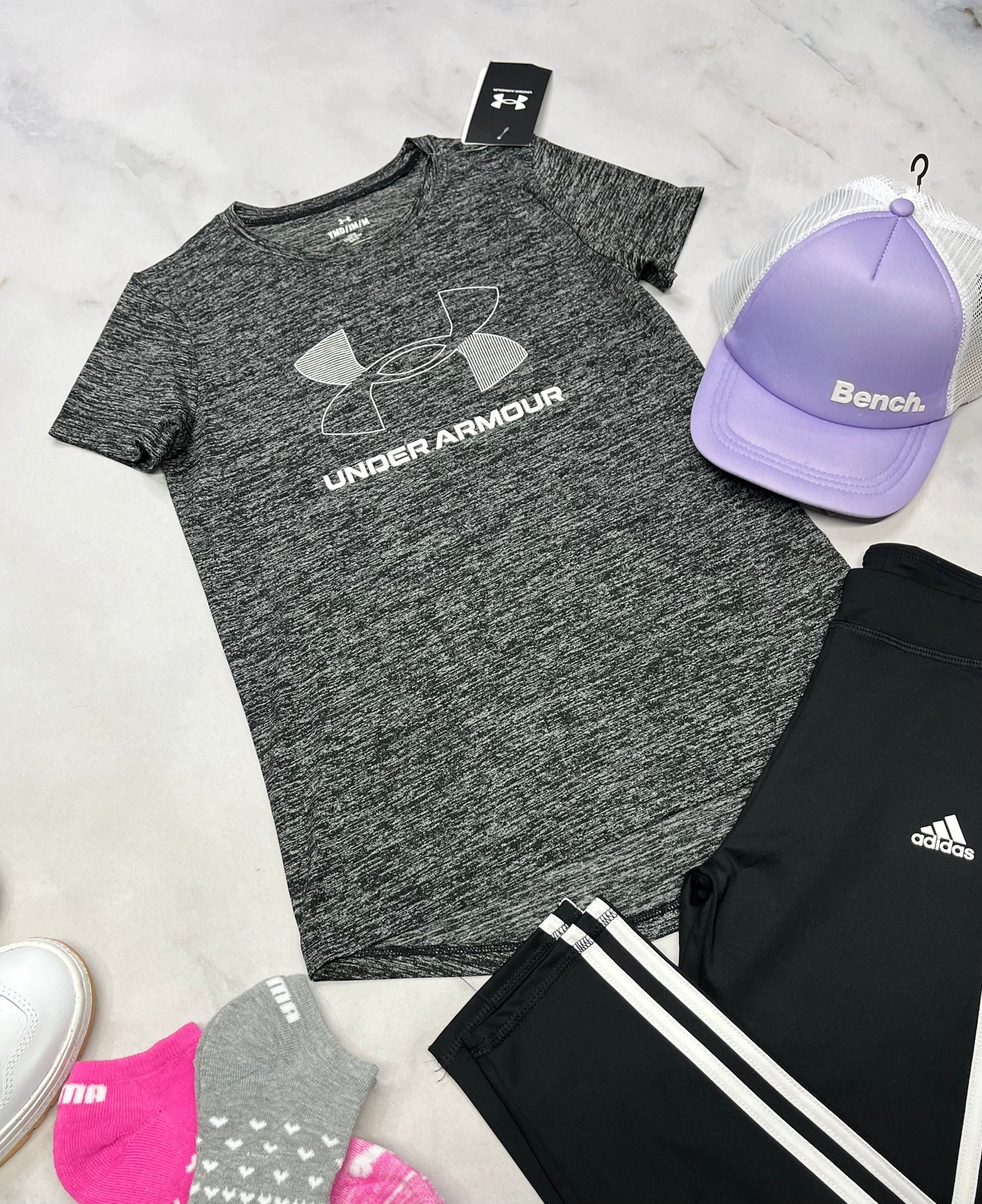💕H.Armour : manche courte tissu de sport 10-12 ans fille neuf !
