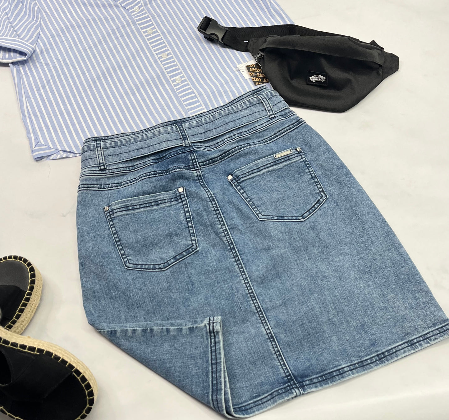 💙 Jupe : Jegging stretch San Francisco neuve ! M/ fait 6 ans femme .