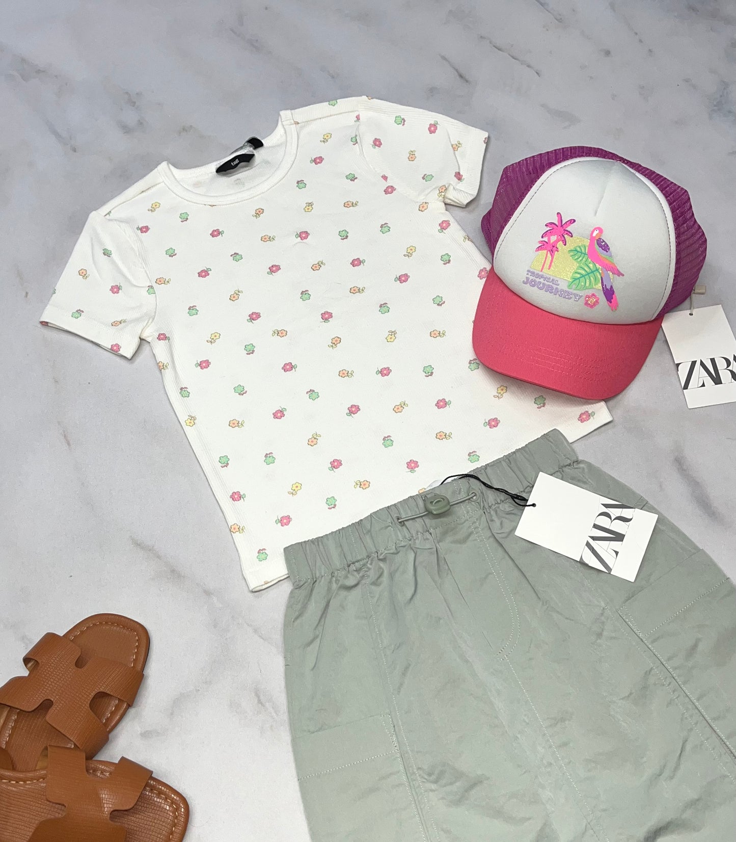 🌷 RIB : manche courte blanc texturé stretch fais 6 ans fille neuf !