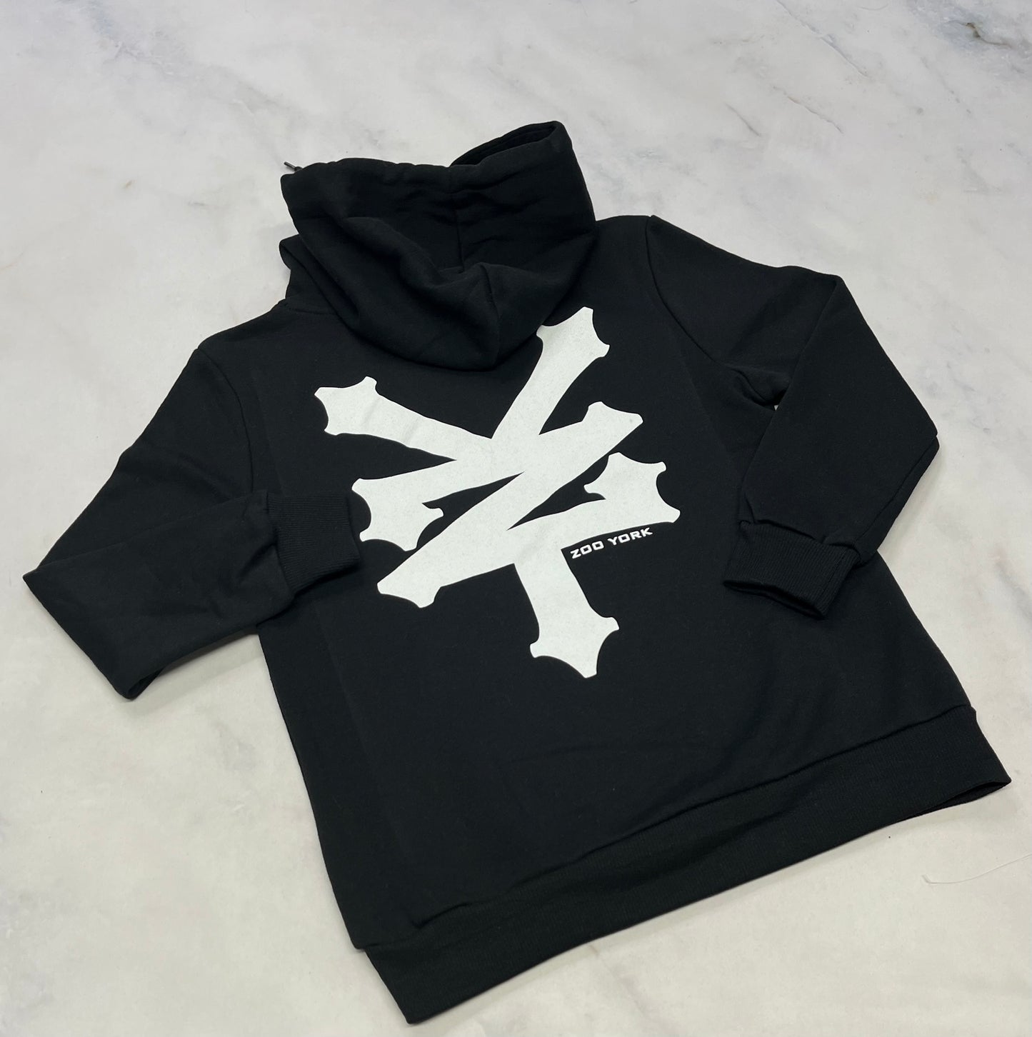 SOLDE! Cagoule en ouaté : Zoo York neuve ! Ombrage flou d’impression au dos .