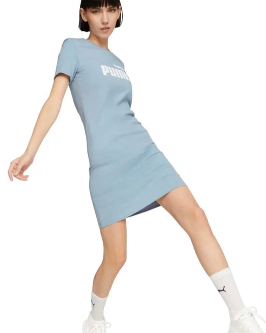 😍 Robe : Adidas bleu tendance . Fait Small femme en beau coton stretch neuve !