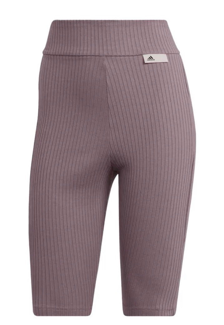 😍 Cuissard Adidas : texturé taille haute ( vieux rose ) XL/ femme neuf !