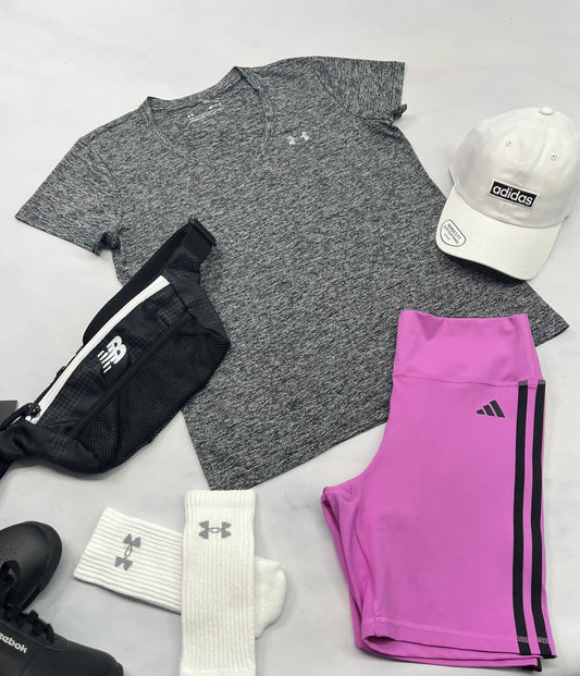 🩷 Manche courte : H.Armour en tissu de sport M/ femme comme neuf !