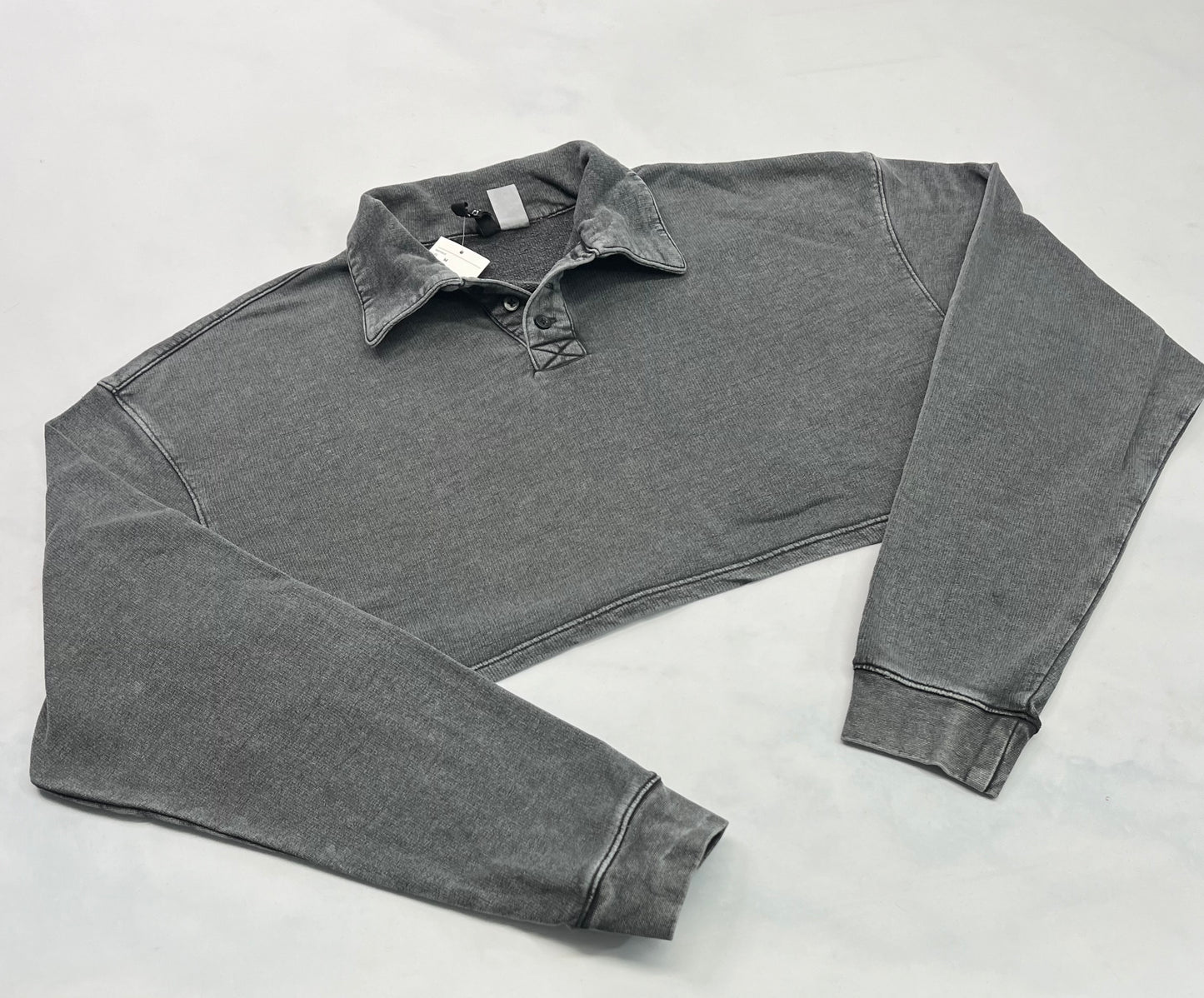 Polo écourté M/ over size femme