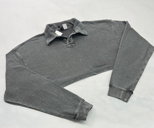 Polo écourté M/ over size femme