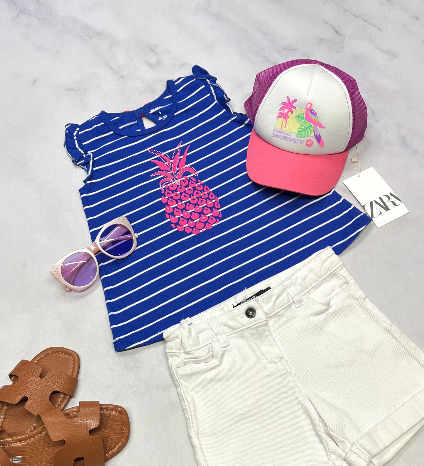 🌷 Camisole : soft Pekkle 5 ans fille état neuve .