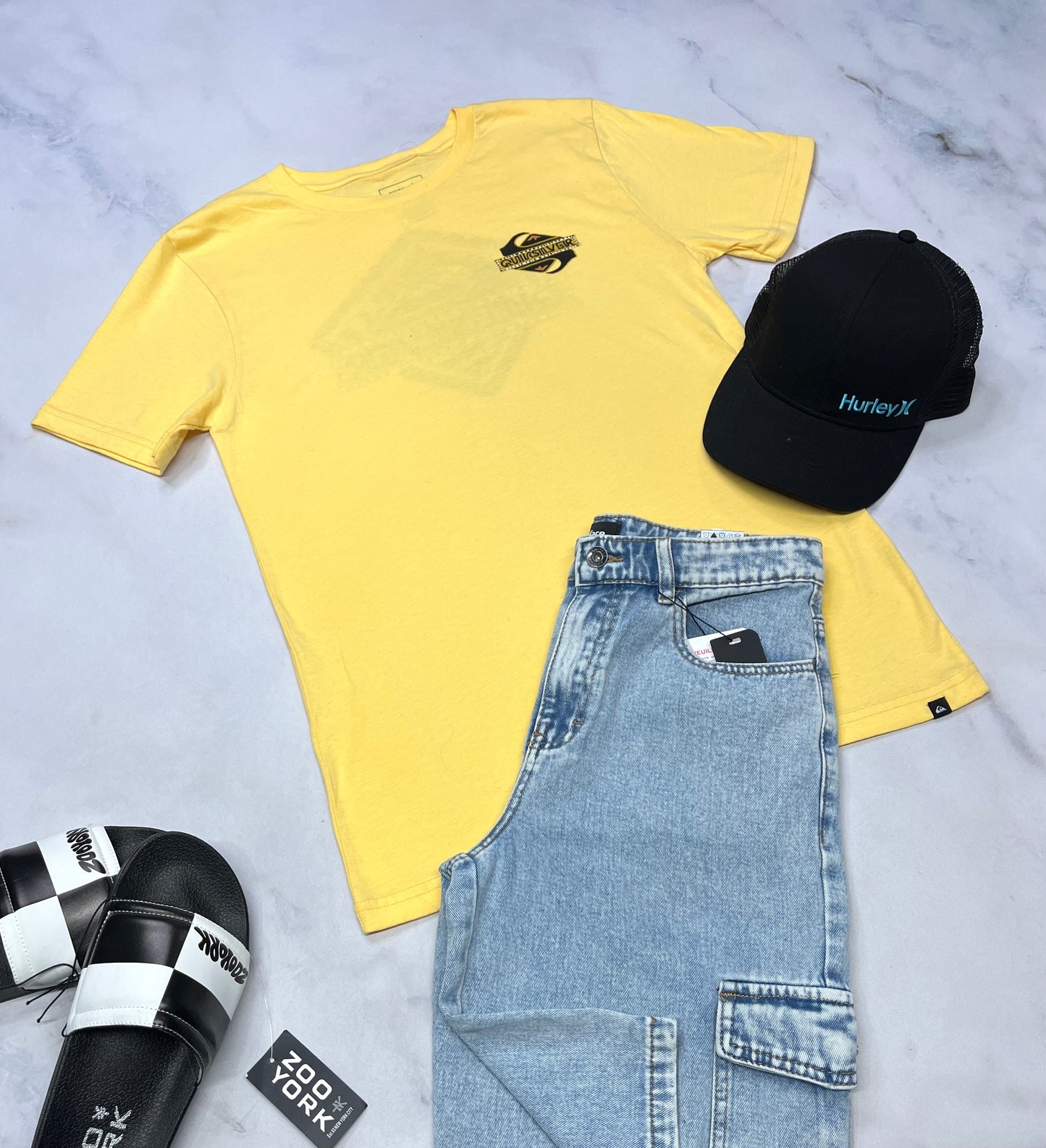 ☀️ T-Shirt Quiksilver : 16 ans garçon neuf ! Beau logo au dos .