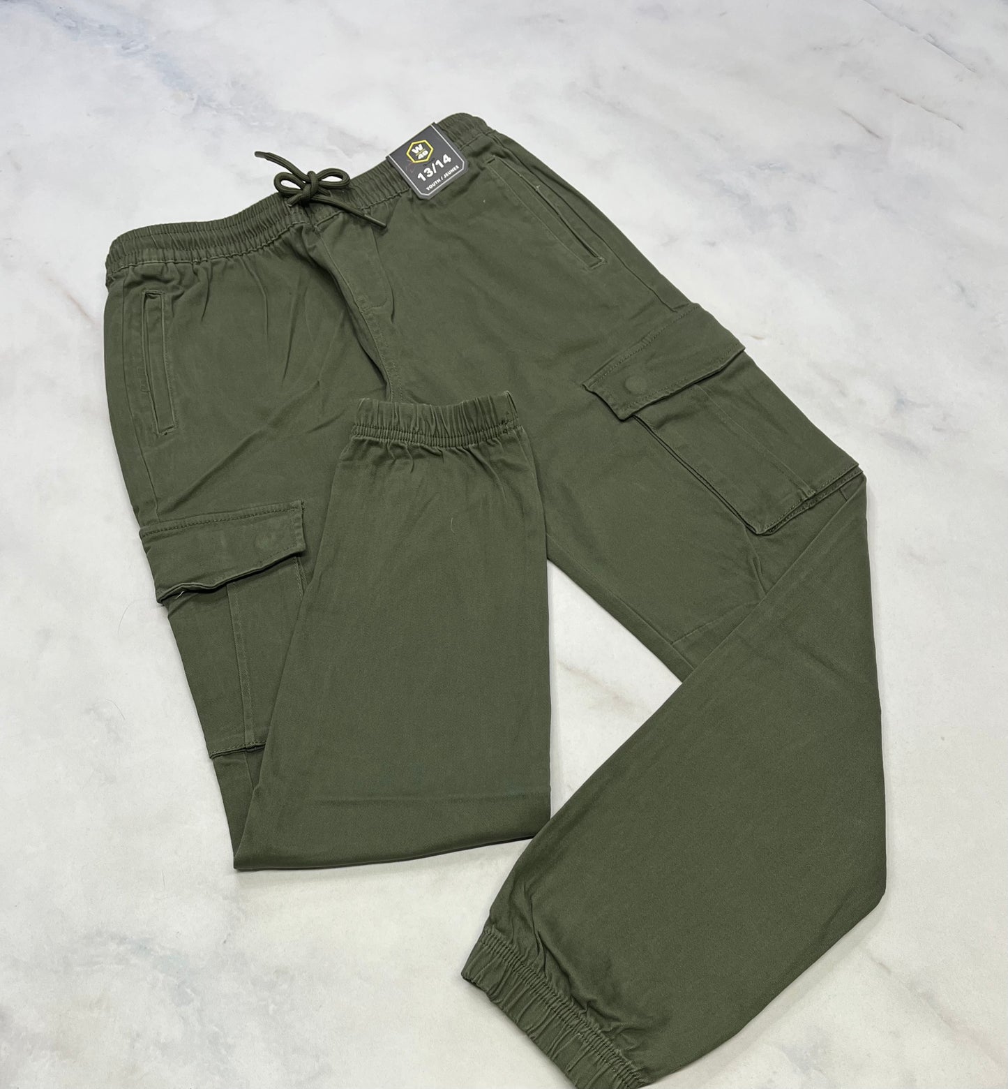 West : Cargo kaki neuf ! 13-14 ans .