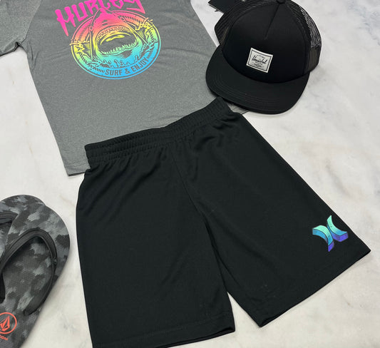 🩵 Bermuda : Hurley en tissu de sport 7(6x-7) ans neuf !