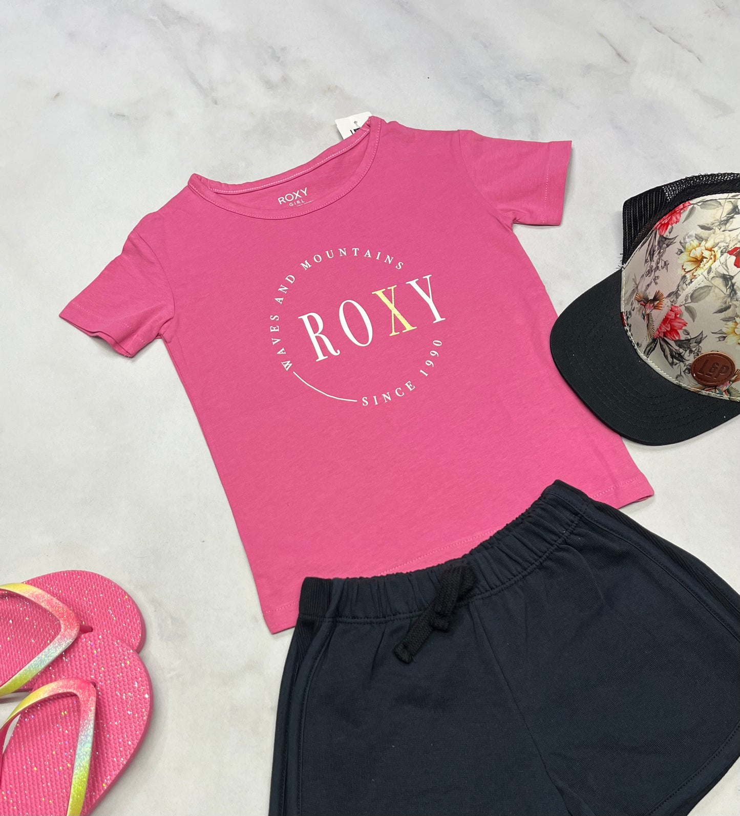 🌷 ROXY : manche courte 5(4-5 ans ) neuf !