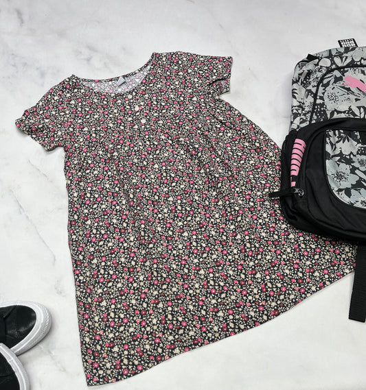 🌷Robe : 8 ans fille fleurie souple confo neuve !