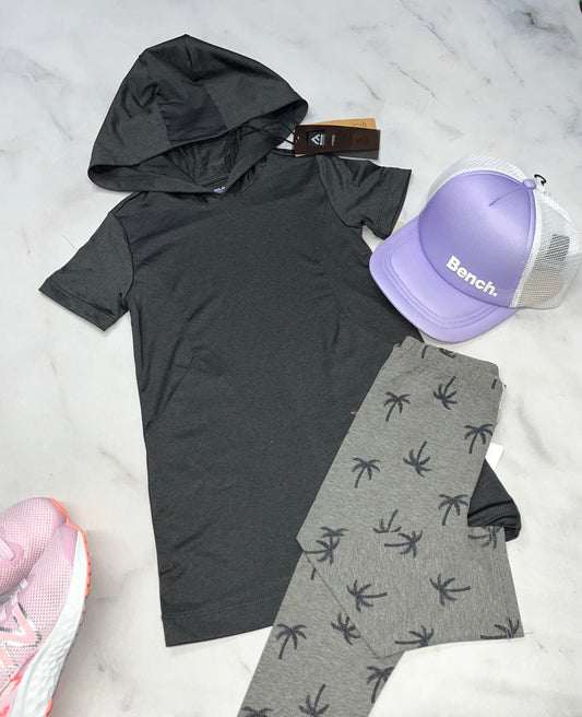 🌴 Robe tissu de sport : Black Mountain 5 ans fille neuve . Poche sur les côtés extensible .