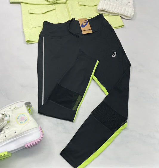 😍 Asics : Skinny tissu sport stretch Lfit fait :( M-L (9-10 ans femme ) neuf !