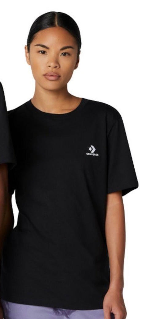 🌸 T-Shirt : Converse Small femme look Over size coupe Boyfriends pour porter avec un cuissard .