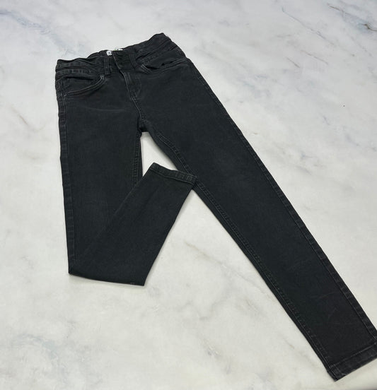 Skinny jeans stretch : Taille haute 12 ans fille super état .