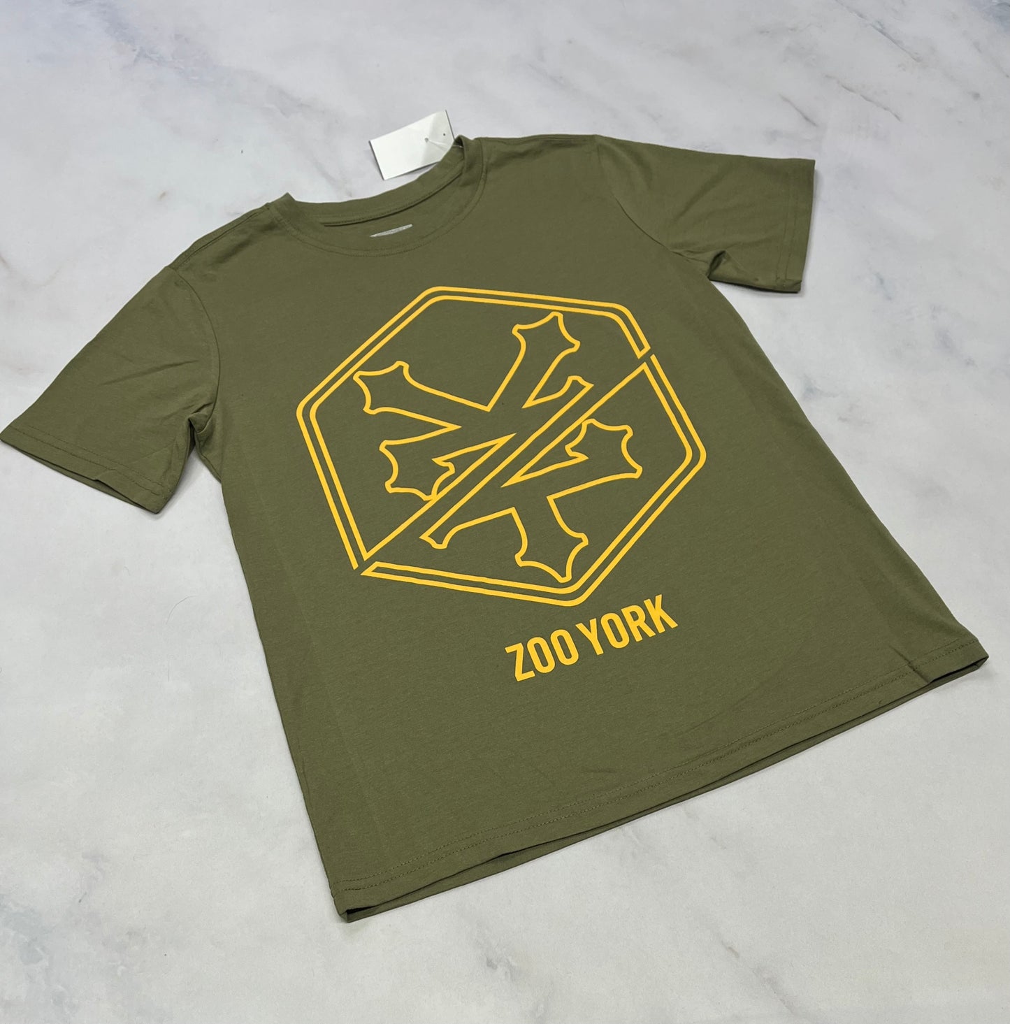 solde ! Zoo York : Manche courte neuf mais ombrage flou d’impression 7-8 et 10-12 ans