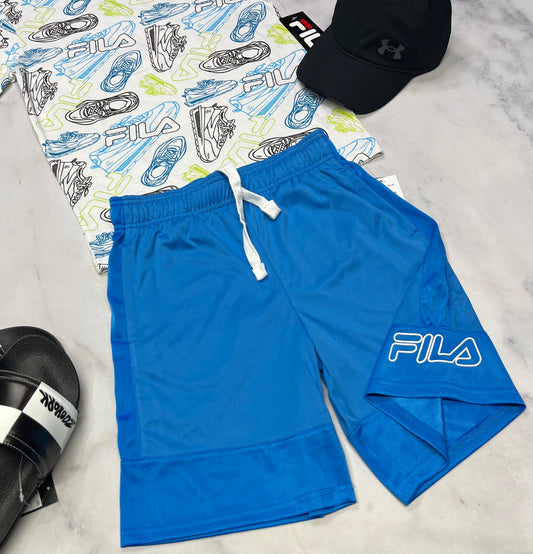 ☀️ Bermuda : Fila en tissu de sport 10-12 ans garçon neuf !