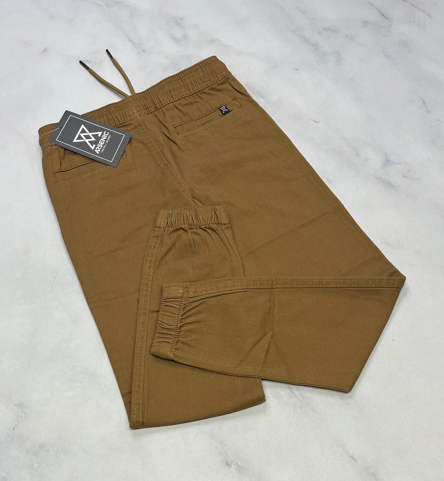 Arsenic : pantalon Tan 7-8 ans neuf!