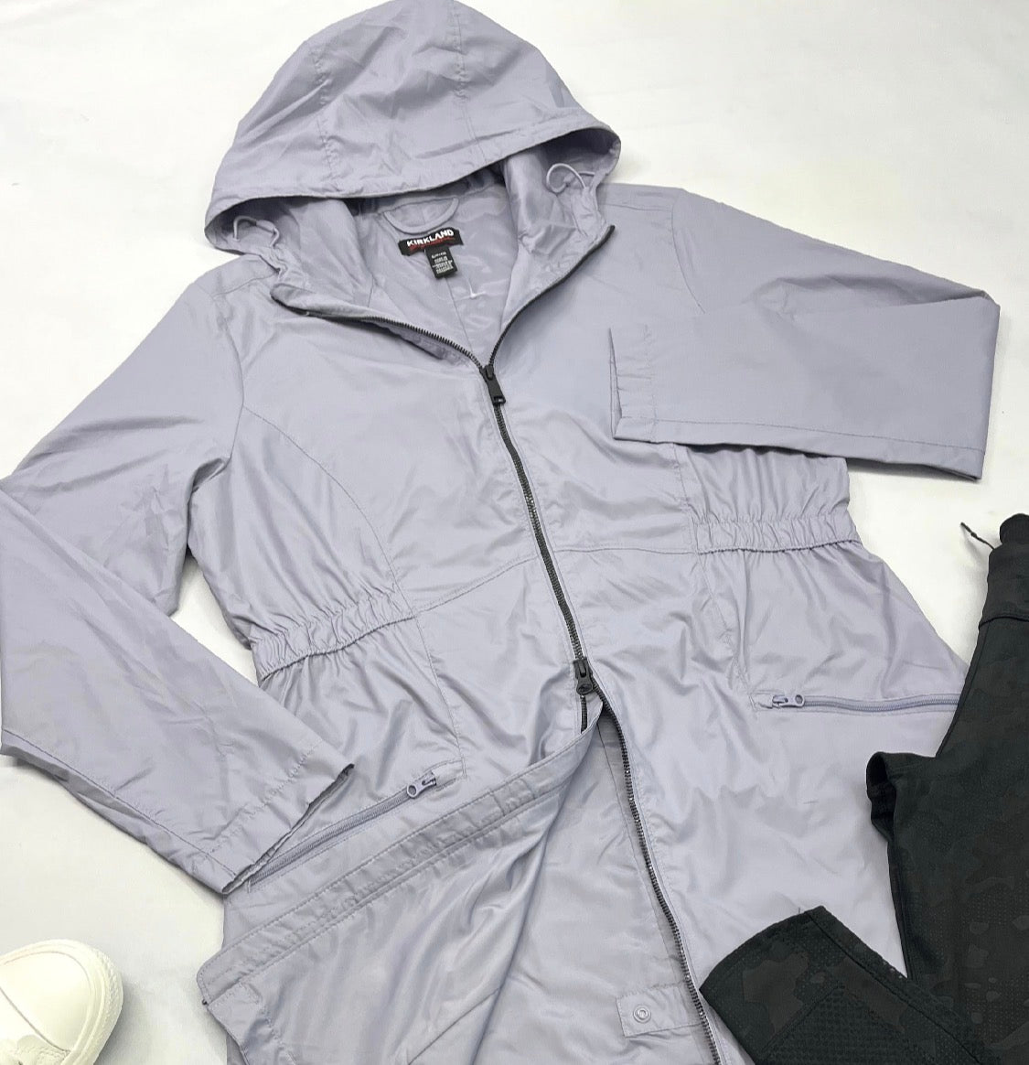😍 Manteau hyper léger : style coupe vent souple . L/ femme comme neuf ! Super pratique .