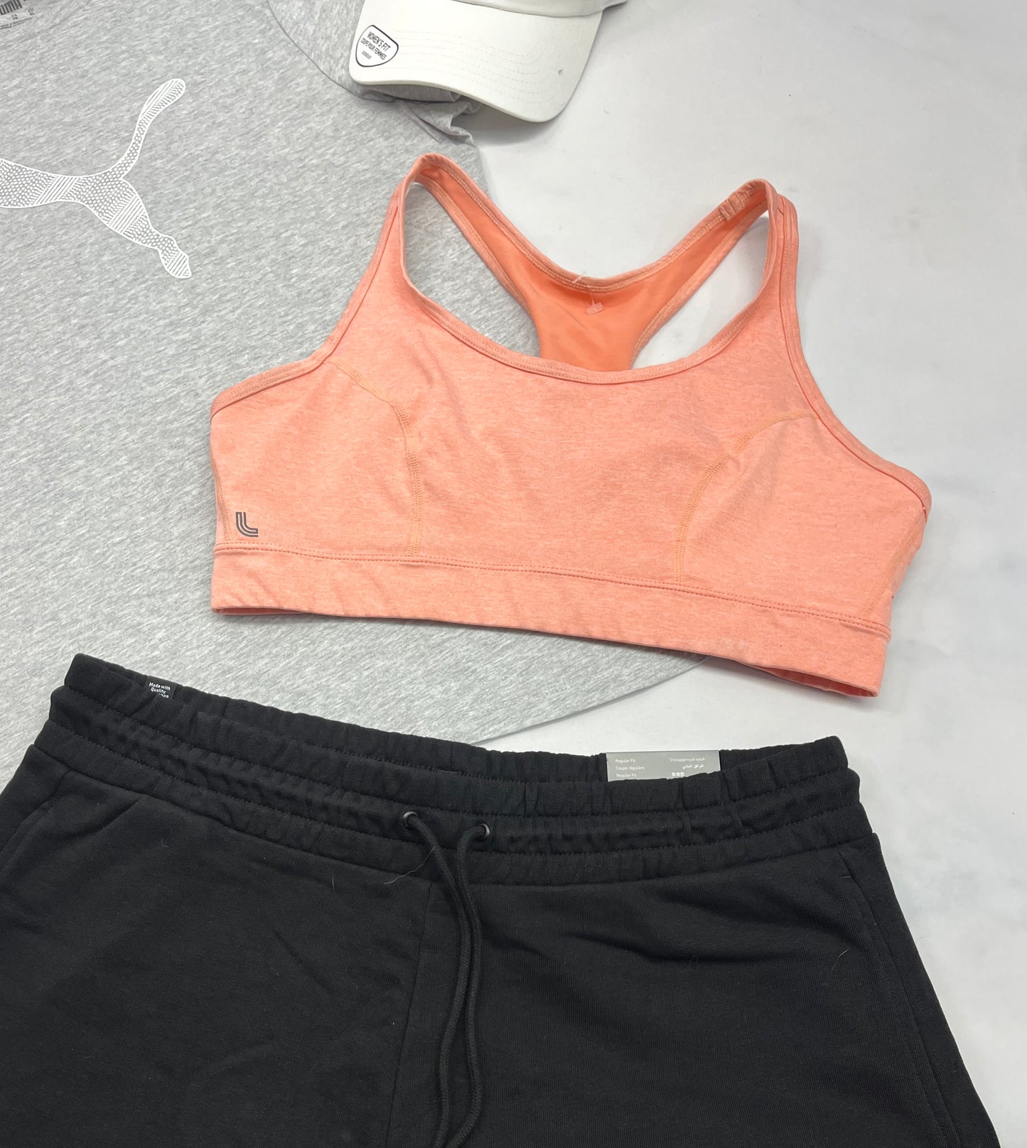🤩 Top sport : Lolë corail fait L/ femme super état !!