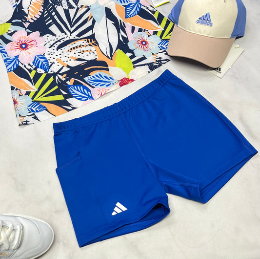 🌴 Cuissard : short Adidas 13-14 ans fille stretch avec 1 poche sur un coté . Neuf