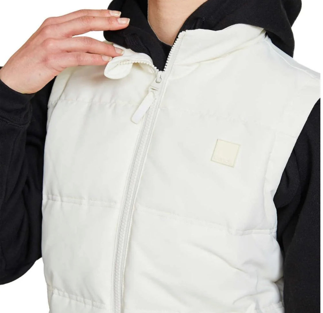 BENCH : Veste doudoune mi saison neuve ! ( Blanc crème ) XL/ ( fait 13-14 ans femme .