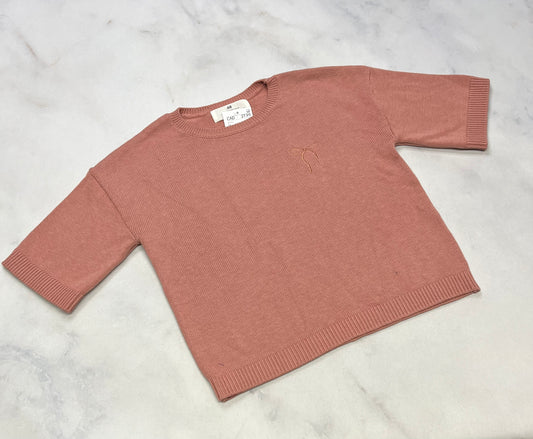 Tricot : manche courte neuf! 7 ans