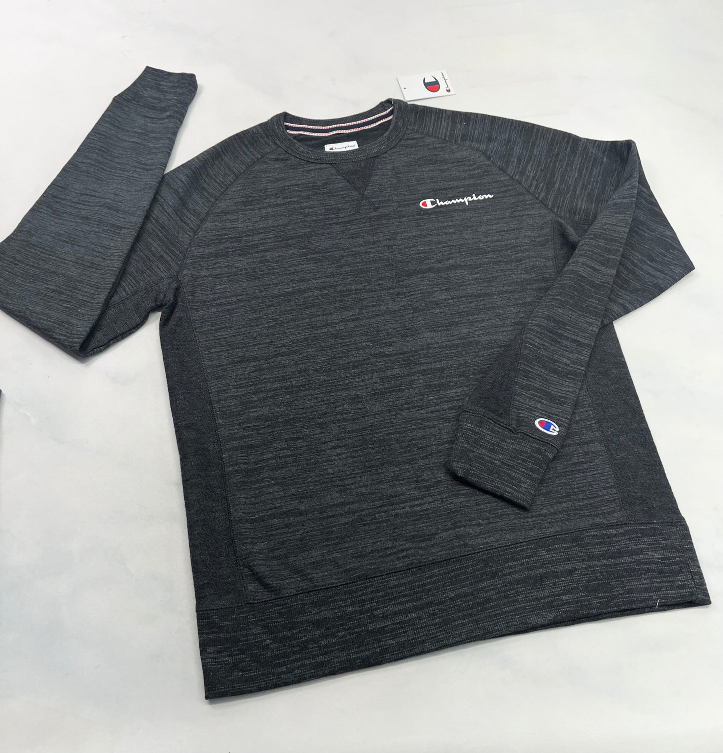 Champion : Ouaté charcoal Small homme confo . Neuf!