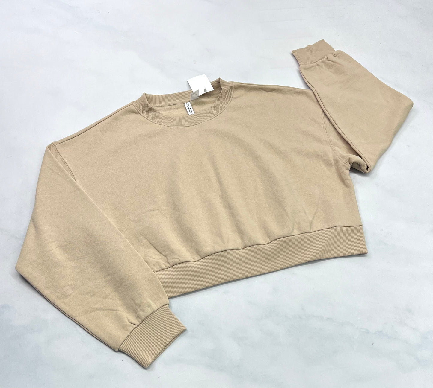 Ouaté beige L/ femme