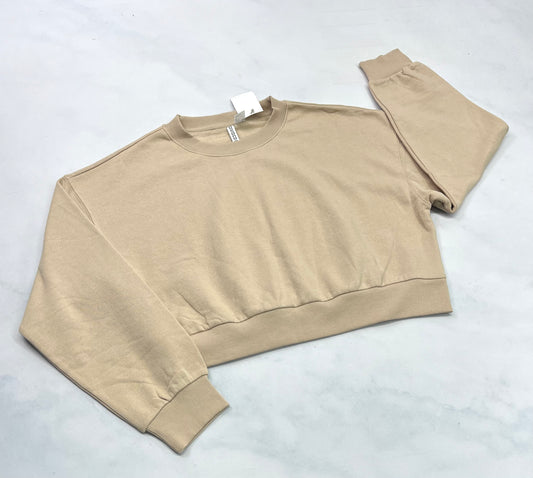 Ouaté beige L/ femme