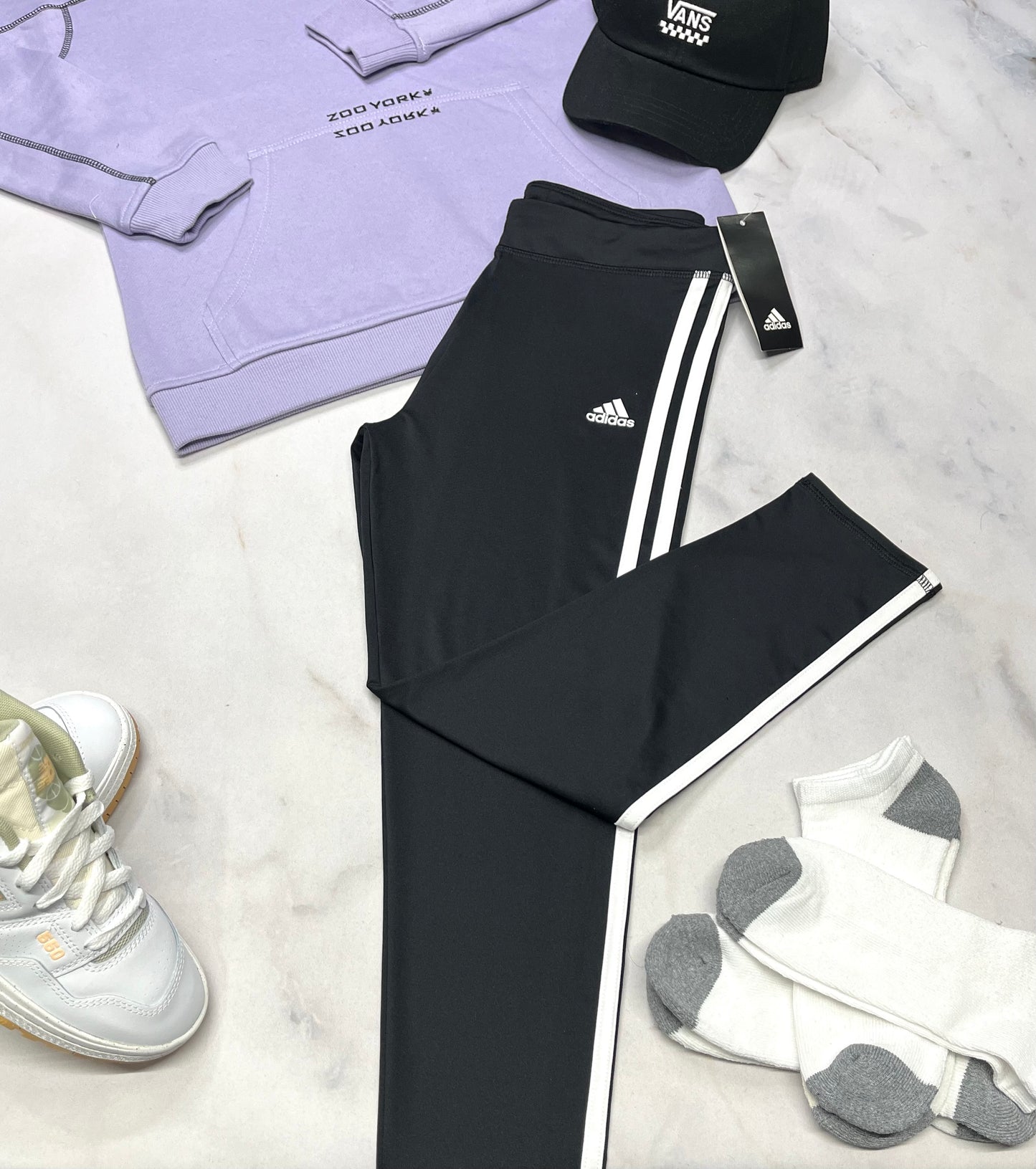 🤩 Capri Adidas : tissu de sport stretch 14-16 ans fille neuf !