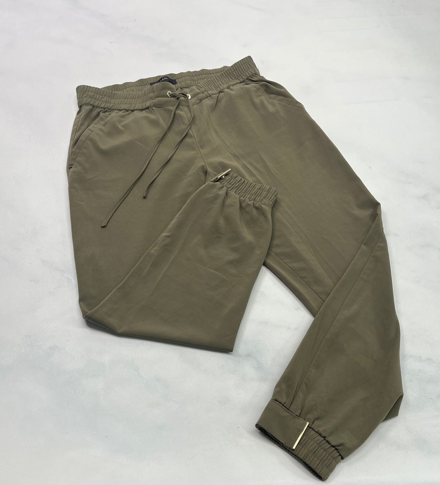 Dynamite : Pantalon tissu chic mou ( kaki) M/ femme super état