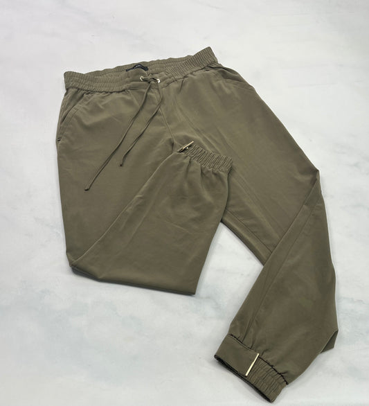 Dynamite : Pantalon tissu chic mou ( kaki) M/ femme super état