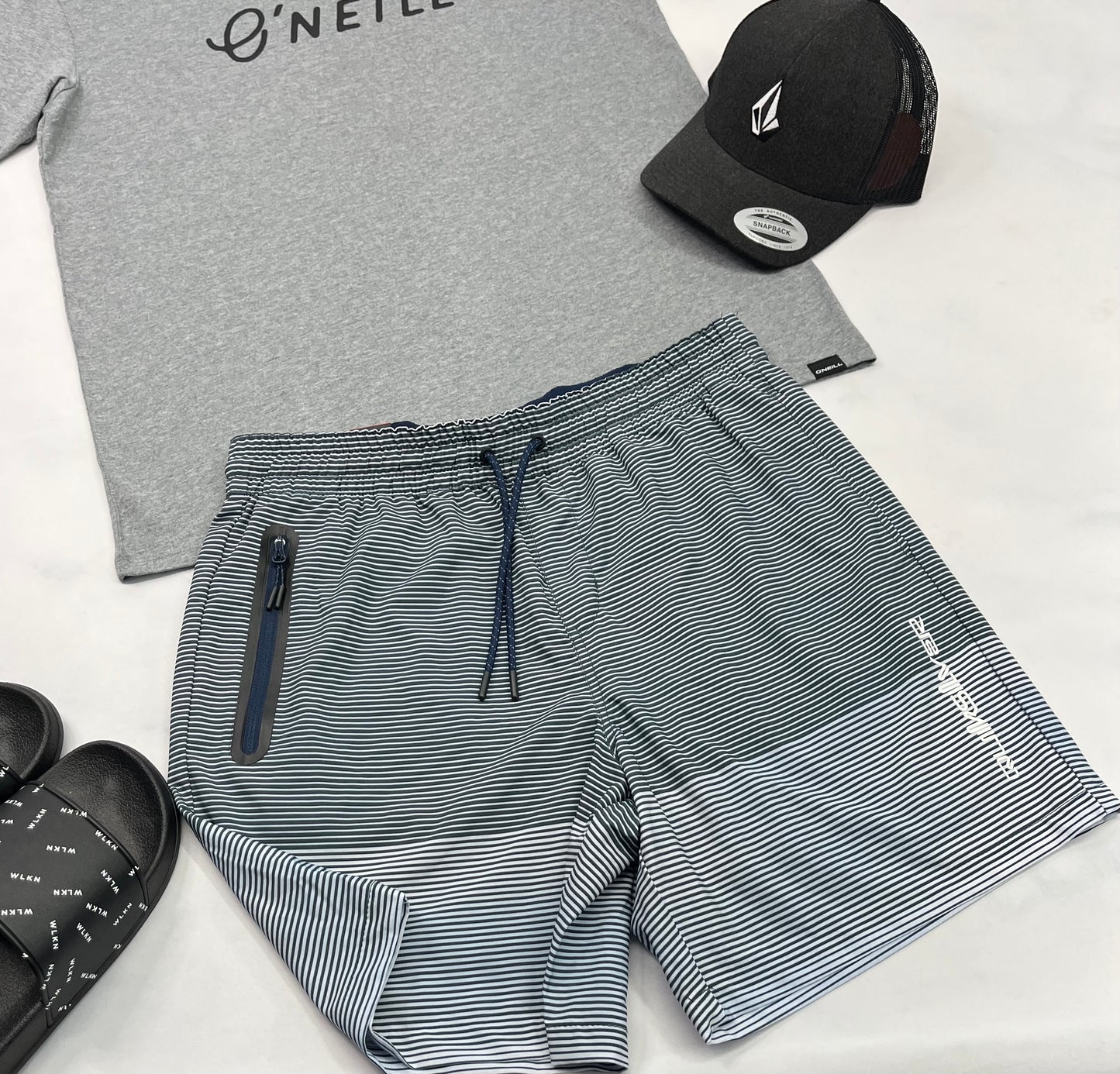 💦 Maillot : Quiksilver souple avec sous cuissard short intégré stretch M/ homme neuf !