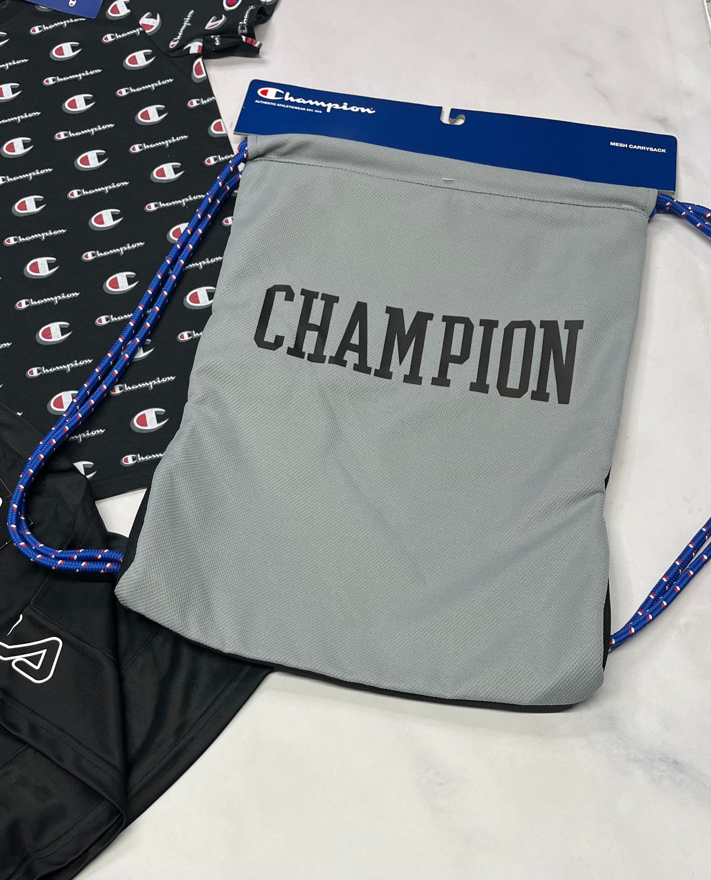 🤩Sac Champion : pour enfant-Ado-Adulte . Sac à linges , souliers etc … Qualité ++ neuf !