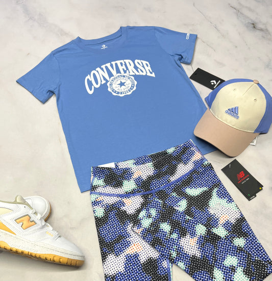 💙Converse : manche courte neuf fait 11-12 an fille neuf !