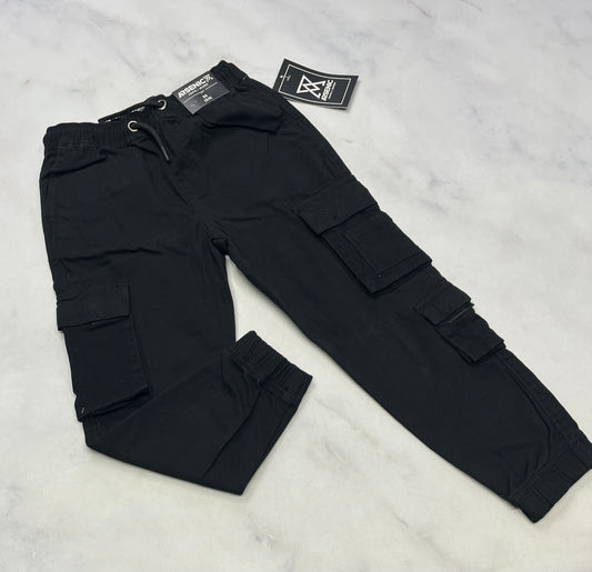 Pantalon : cargo Arsenic noir neuf ! 5-6 ans garçon neuf!