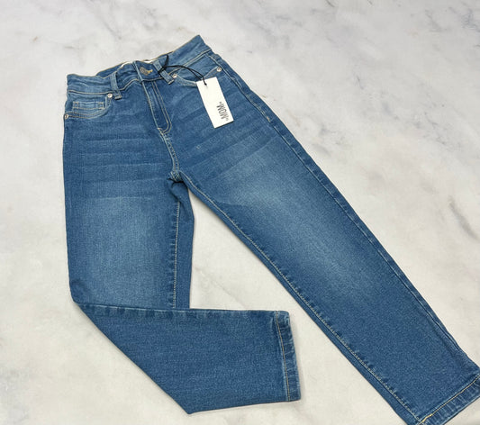 MOM jeans : fille 6 ans stretch