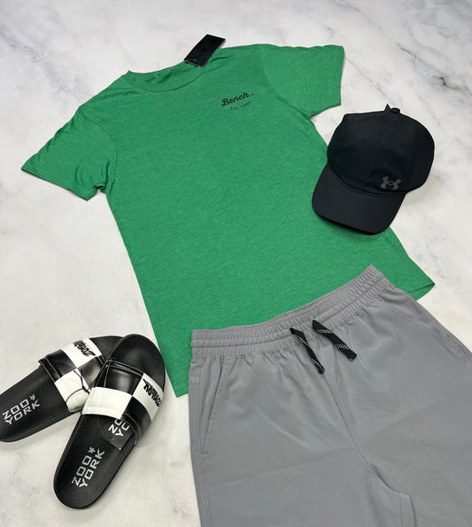 🌿 BENCH : manche courte vert soft ( beau logo au dos ) +14-16 ans garçon neuf !