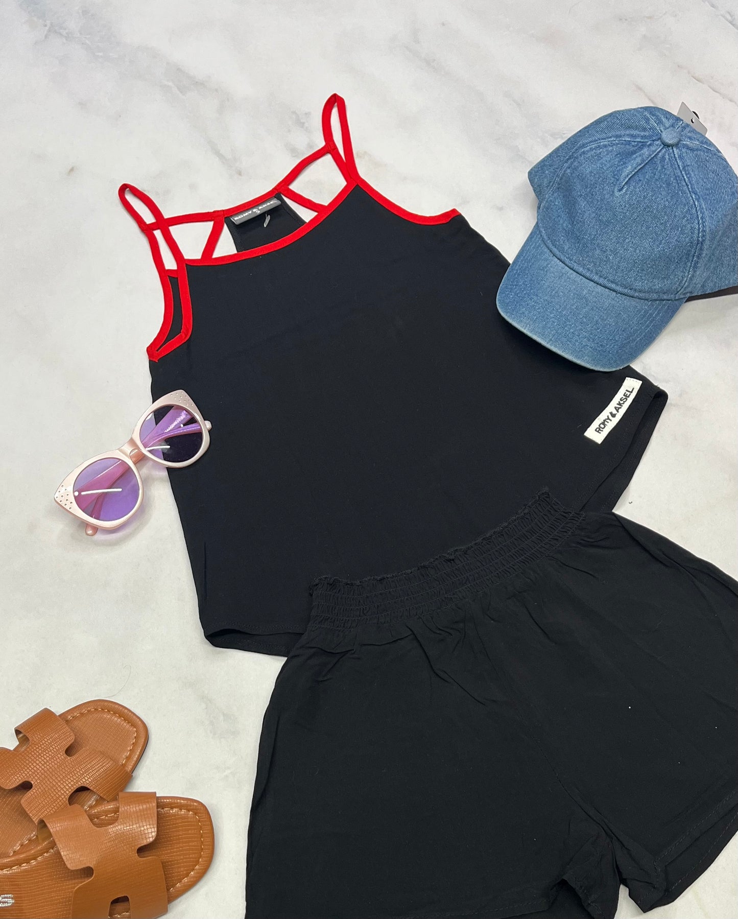 🌷 Camisole : Romy & Aksel 5 ans fille tissu léger comme neuve !