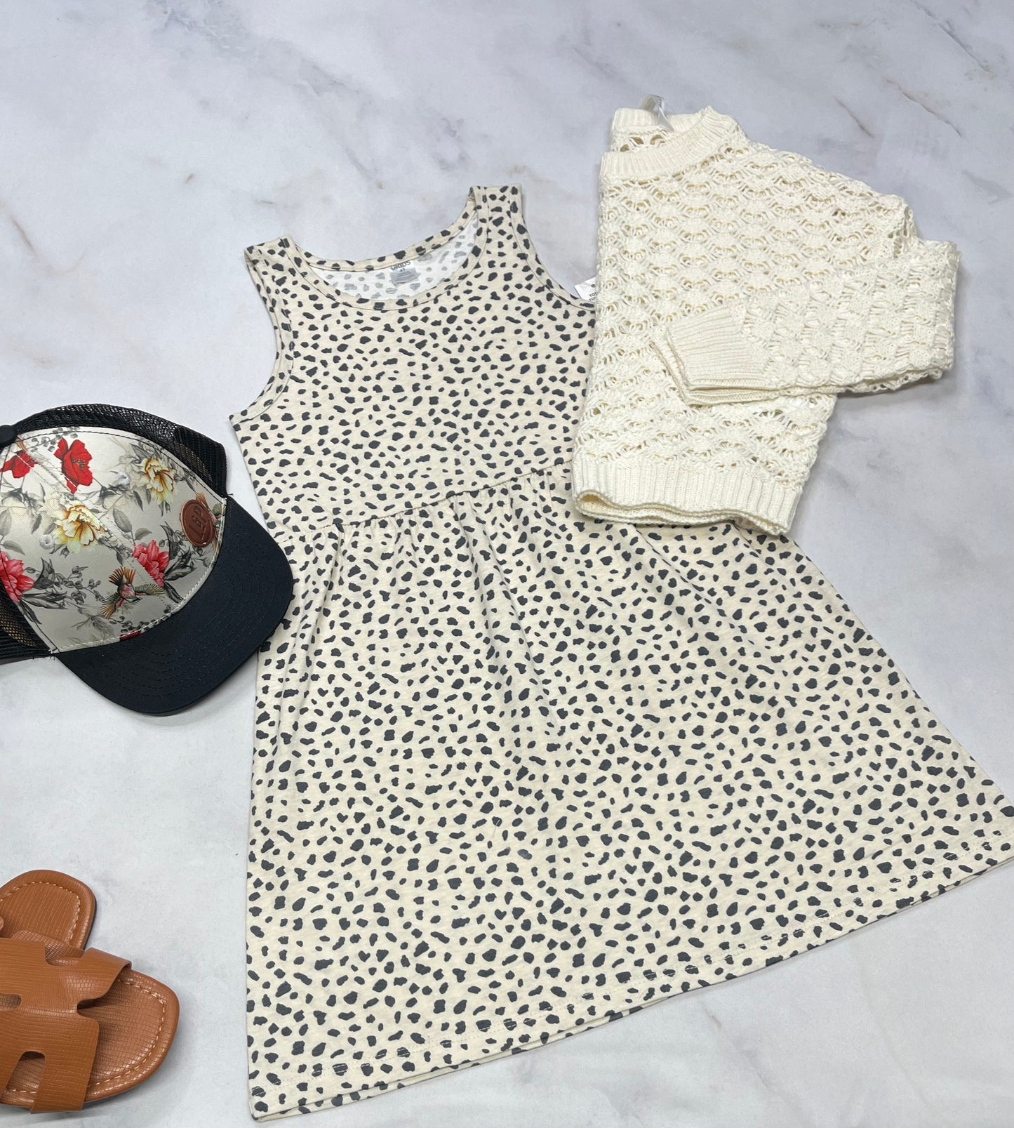 🌿 Robe : en coton souple 4 ans neuve.