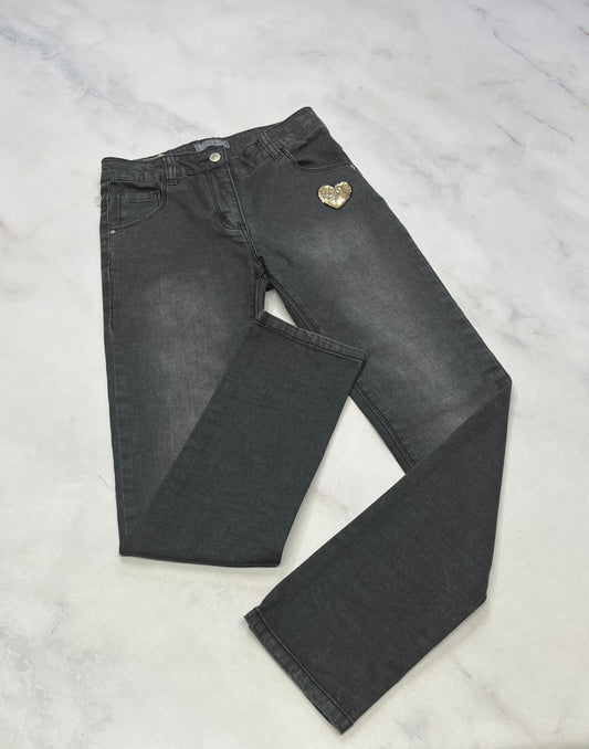 Souris Mini : Skinny jeans 12 ans fille ajustable .