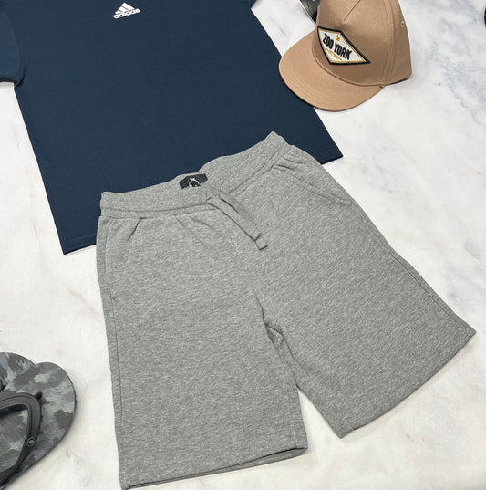 💙 Bermuda : en ouaté gris Tag 8 ans garçon neuf ! Poche à l’arrière .