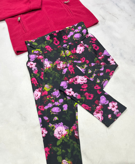 🤩Skinny tissu sport : taille haute avec poches sur les côtés . 14-16 ans neuf !