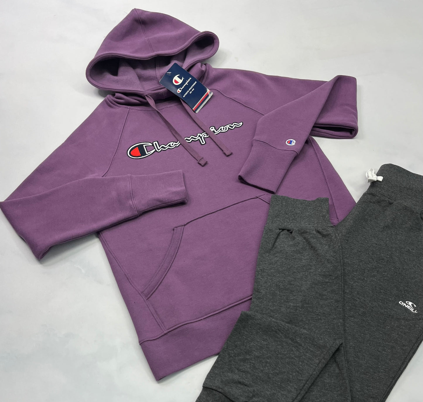 Duo : Champion et O’Neill XS / femme