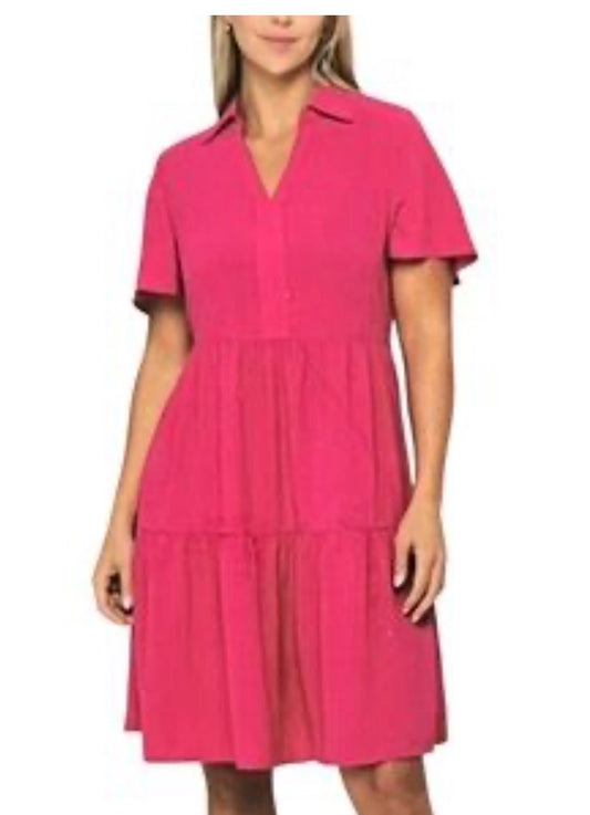 🌴 Robe : Rose Fushia en tissu souple qui ne décolore pas . M/ femme neuve.