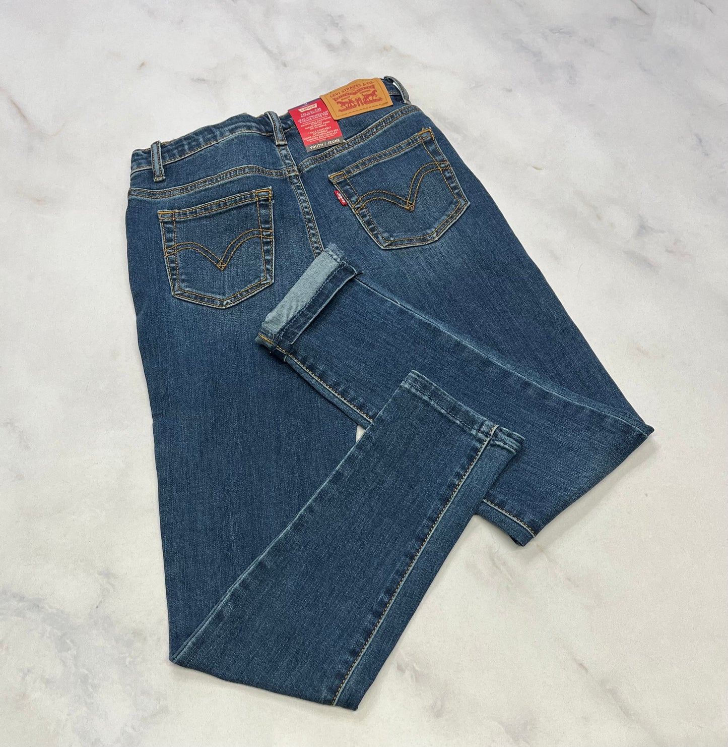 LEVIS : Skinny jeans taille haute 10 ans