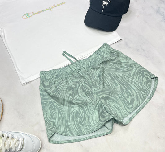 🌿 Short : en tissu de sport léger avec sous culotte stretch intégré 14-16 ans fille neuve.
