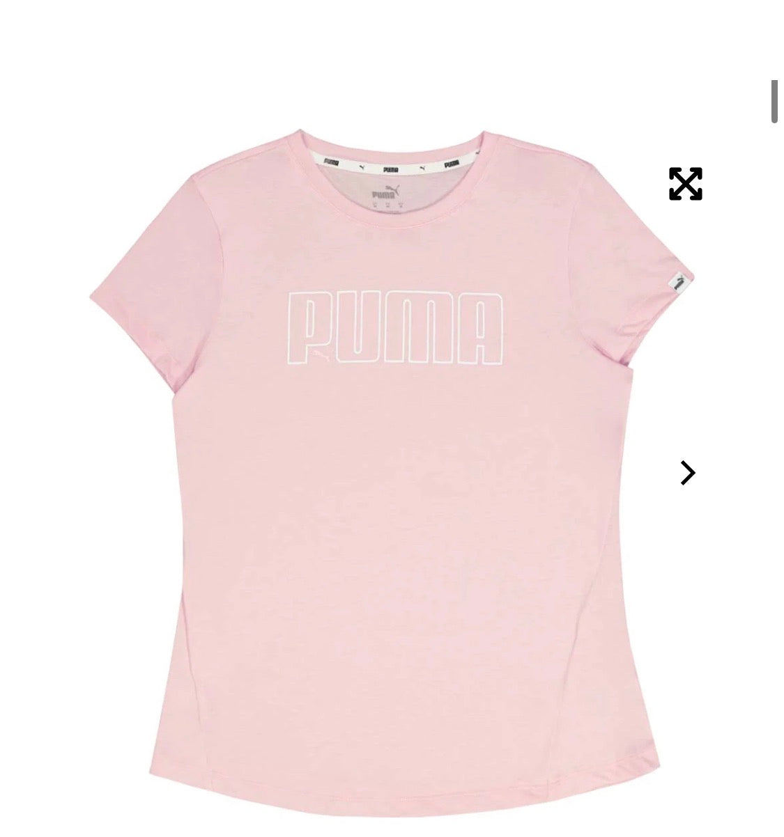 😍 Manche courte : Puma rose soft confo . Small femme neuf !