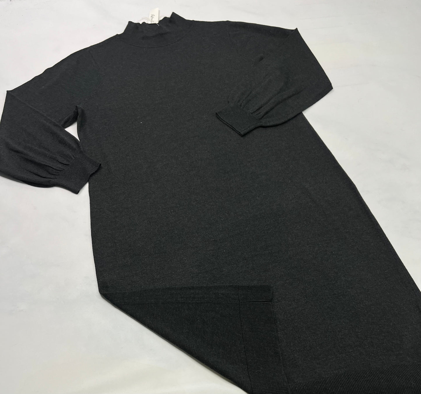 Robe Reitman : en tricot charcoal foncé presque noir neuve . XXL/ femme stretch confo .